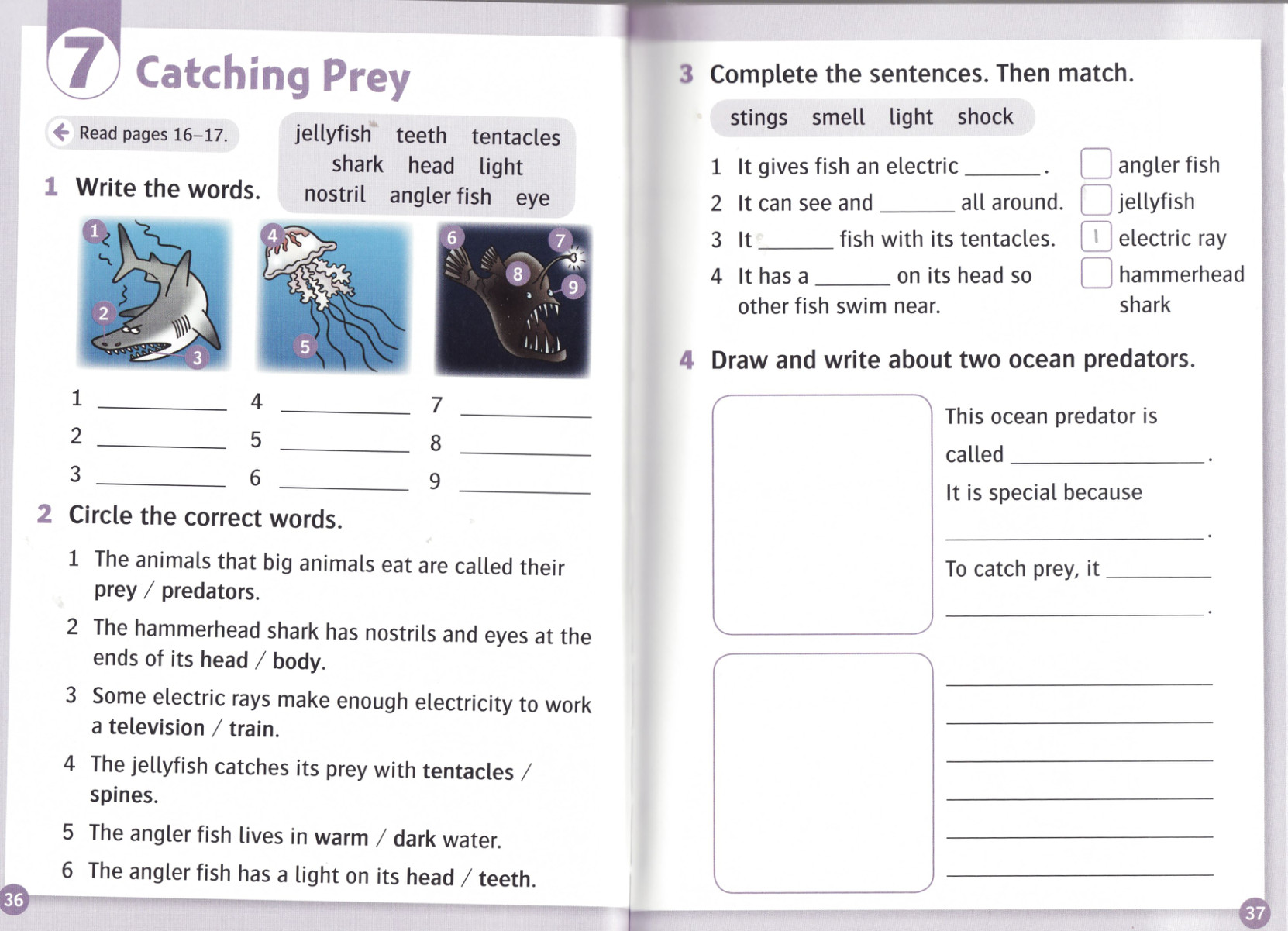 Activity page