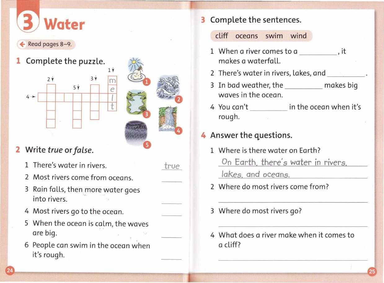 Activity page