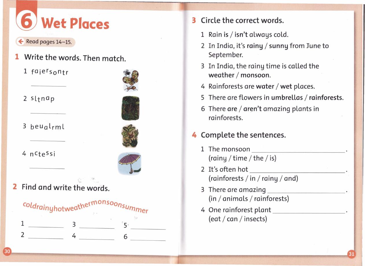 Activity page