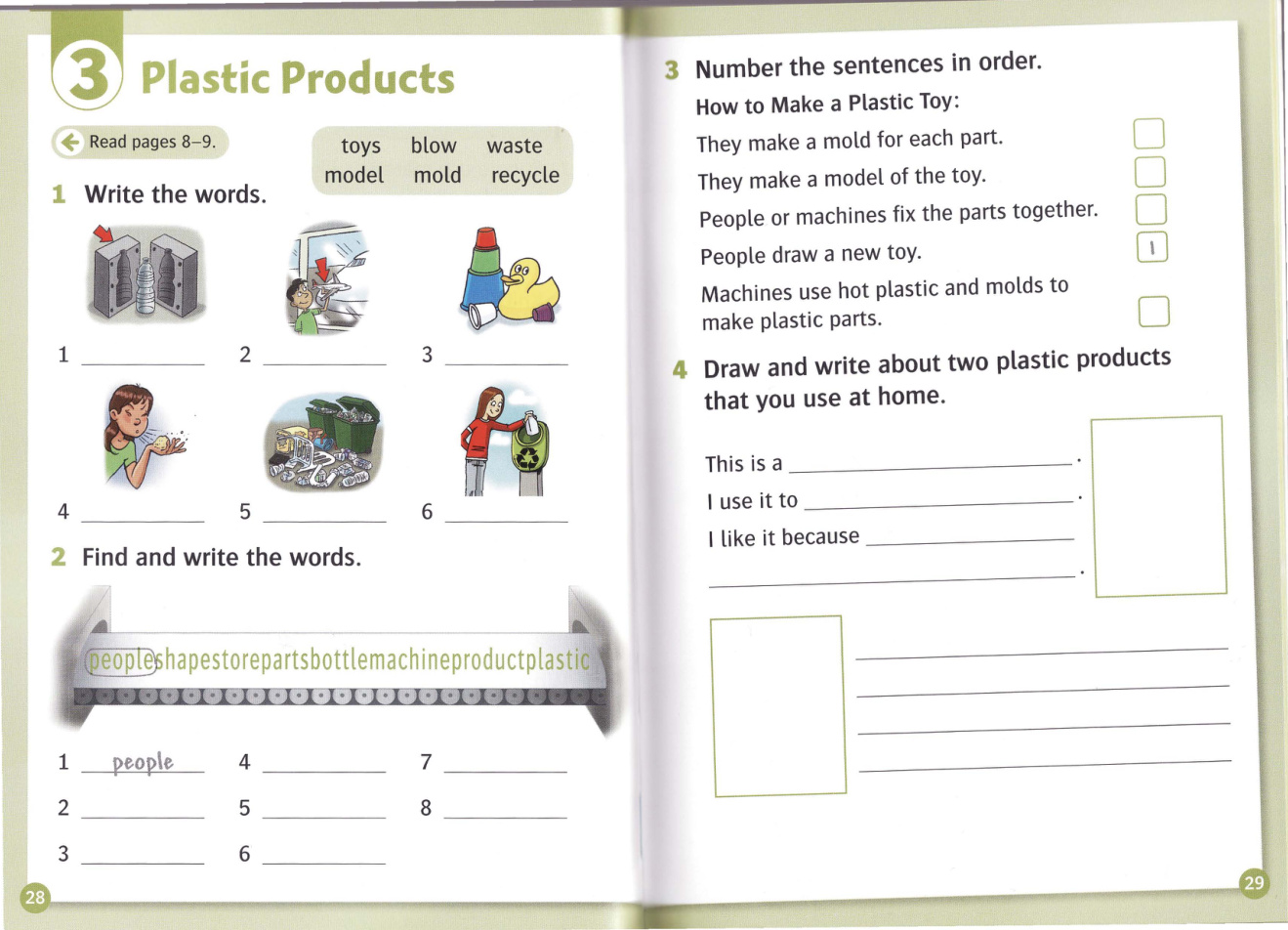 Activity page