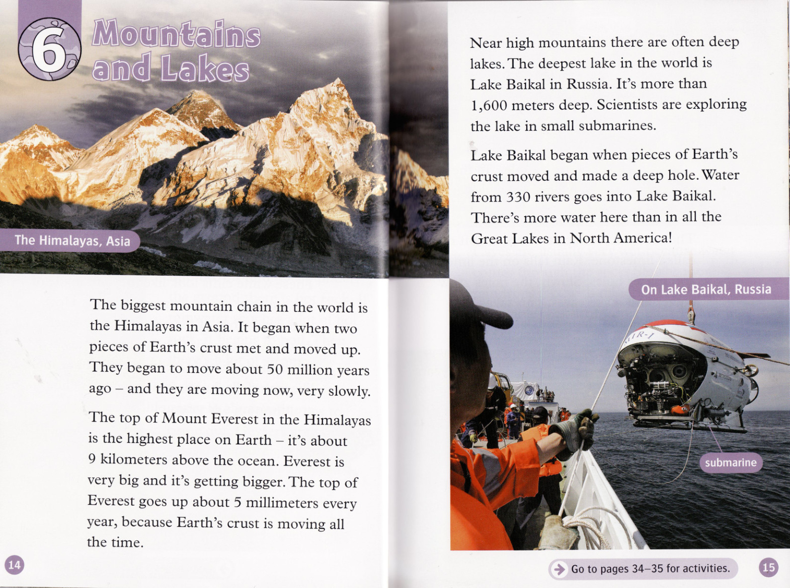 Mountains and Lakes