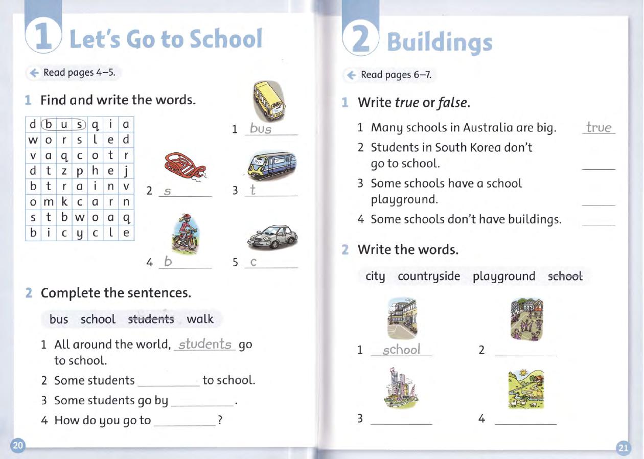 Activity page