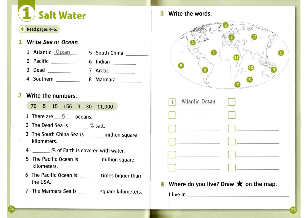 Activity page