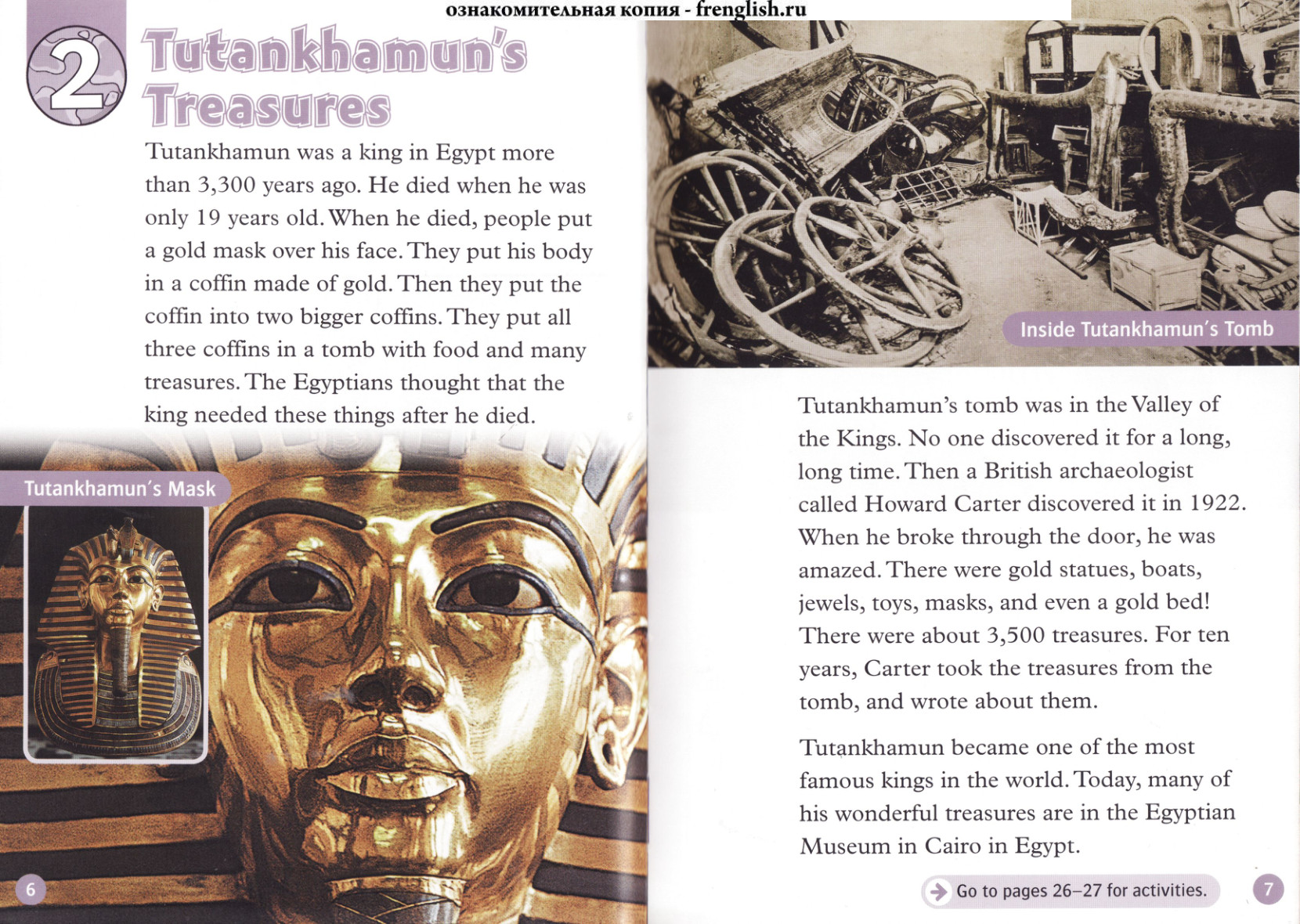 Tutankhamun's Treasures